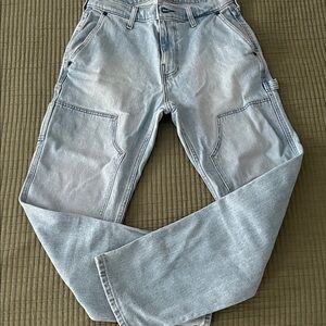 Hollister Men's Relaxed Light Blue Jeans